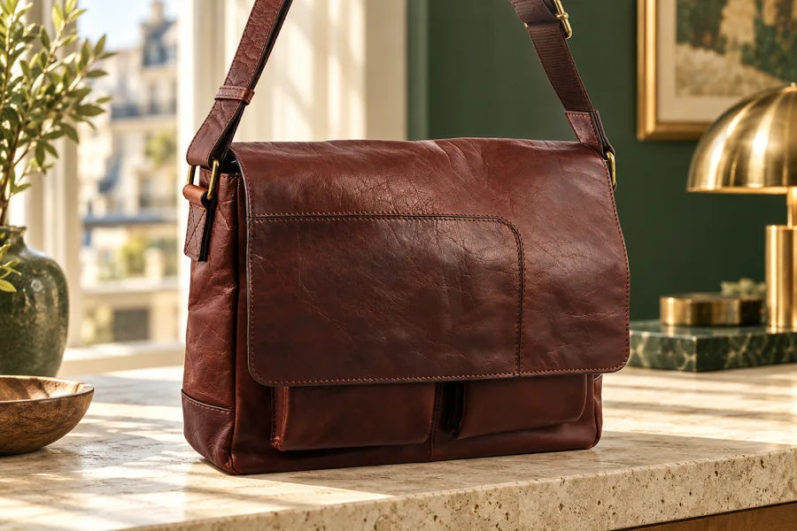 Pierre Cardin — Leather bags & wallets